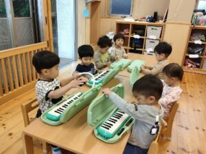 鍵盤ハーモニカをやりました！(橋本)