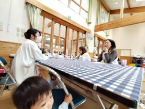 ☆「ロゼット作り」☆(上園)