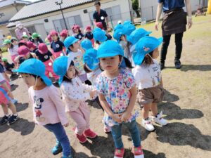 兜を作ったよ♪（竹澤）