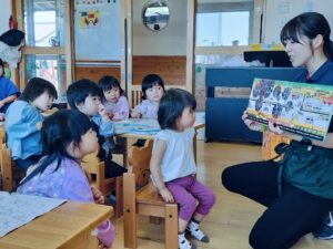 園庭をひとりじめ♡（西村）