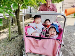 外はきもちいいね！(齋藤)