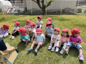 芝滑りをしたよ♪(松島)