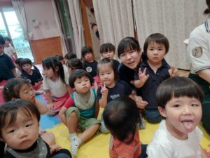 誕生会があったよ！（片寄）