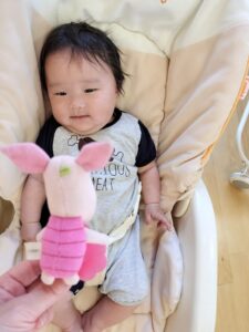 本日のうぐいす組（西村）