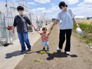5月28日　全キッズ☆いちご狩り（舘野）