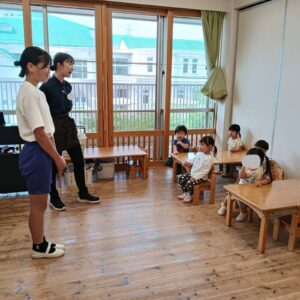 中学生が職場体験に来てくれたよ！（戸澤）