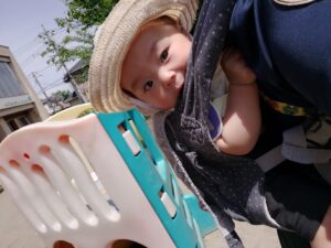 まてまて、シャボン玉！（坂本）