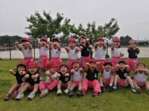 外でたくさん遊んだよ♪　(小池)