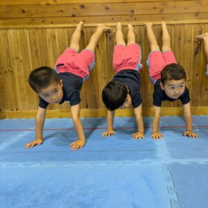 体操頑張ってるよ！2歳児～年長組！！（星野）