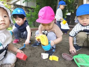 戸外遊び♪（阿部）