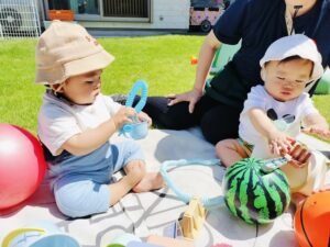 戸外遊びは楽しいね！（齋藤）