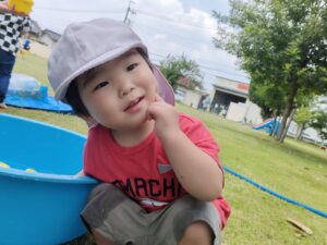 水遊び・感触遊びを楽しんだよ♡(下妻)