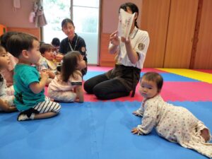 今日のおおるり組は？（小原）