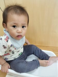 身体測定とマット遊びをしたよ♪（伏木）