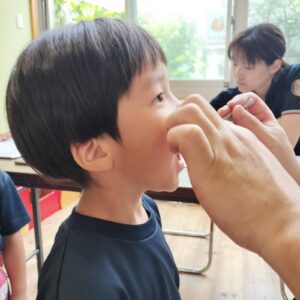 本日のつばめ組（古谷野）