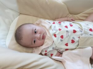 晴れて暑かったね（早乙女）