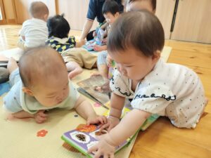 戸外でたくさん遊びました！（福田）