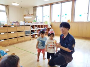 にじ組の様子（吉川）