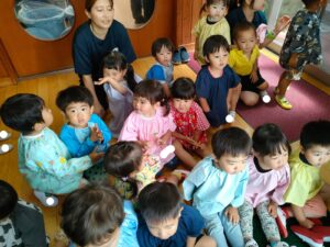 6月１６日　色水遊びをしたよ♡（牧田）