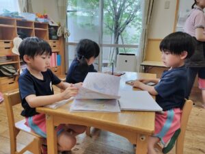 今日のきりん組(髙岡)