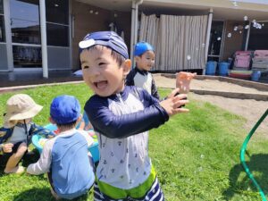 水遊び日和☀（片寄）