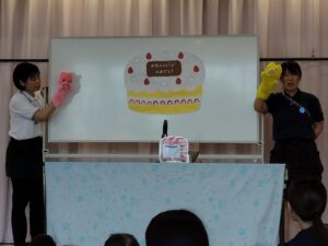 6月生まれの誕生会（早乙女）