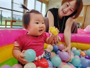 ☆「ボールプール」☆（青柳）