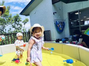 水遊び☆（西村）