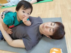 6月27日　親子ヨガ（石崎）