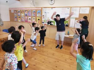 水遊びをしたよ！（渡邊）