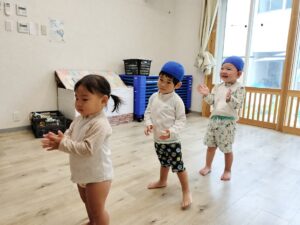 今日も水遊びたのしかったね　（江口）