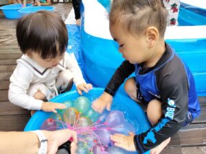 水風船楽しいね♡(神野)