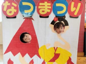 夏祭りに参加したよ（江口）