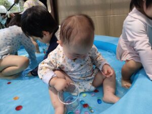 7月2日　宝石遊びをしました☆(斎藤)