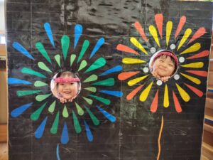 りす組の夏祭り(岡田)