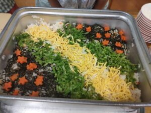 七夕給食（小井田）