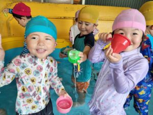 プールで遊んだよ（石井）