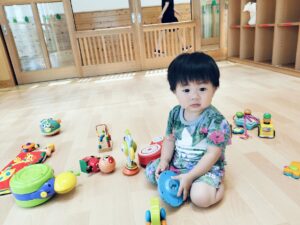 水遊びをしたよ☆（西村）