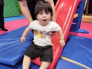 すべり台やったよ!! (吉川)