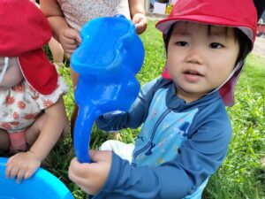 みんなで水遊び！(薄井)