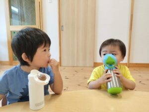 水遊びしたよ（塚原）