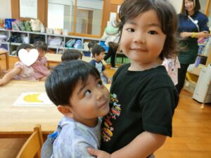 体操指導に参加したよ（本間）