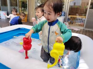 プールのあとは・・・(神野)