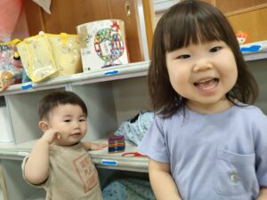 マグネットブロックで遊んだよ☆（落合）