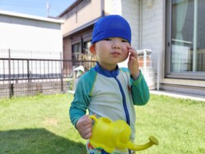 水遊び楽しいね（大須賀）