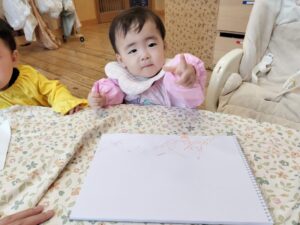 お絵描きしたよ！（柏木）