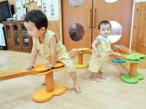 8月13日　自由遊び（園部）