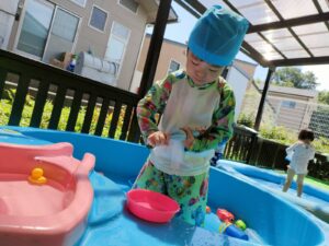 8月15日　今日のかなりや組（川津）