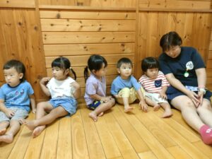 8月19日　今日のかなりや組（松本）