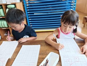 かぜ組の一日　（田上）